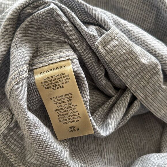 Burberry Brit Long Sleeve Shirt Blue Size L - Picture 9 of 9